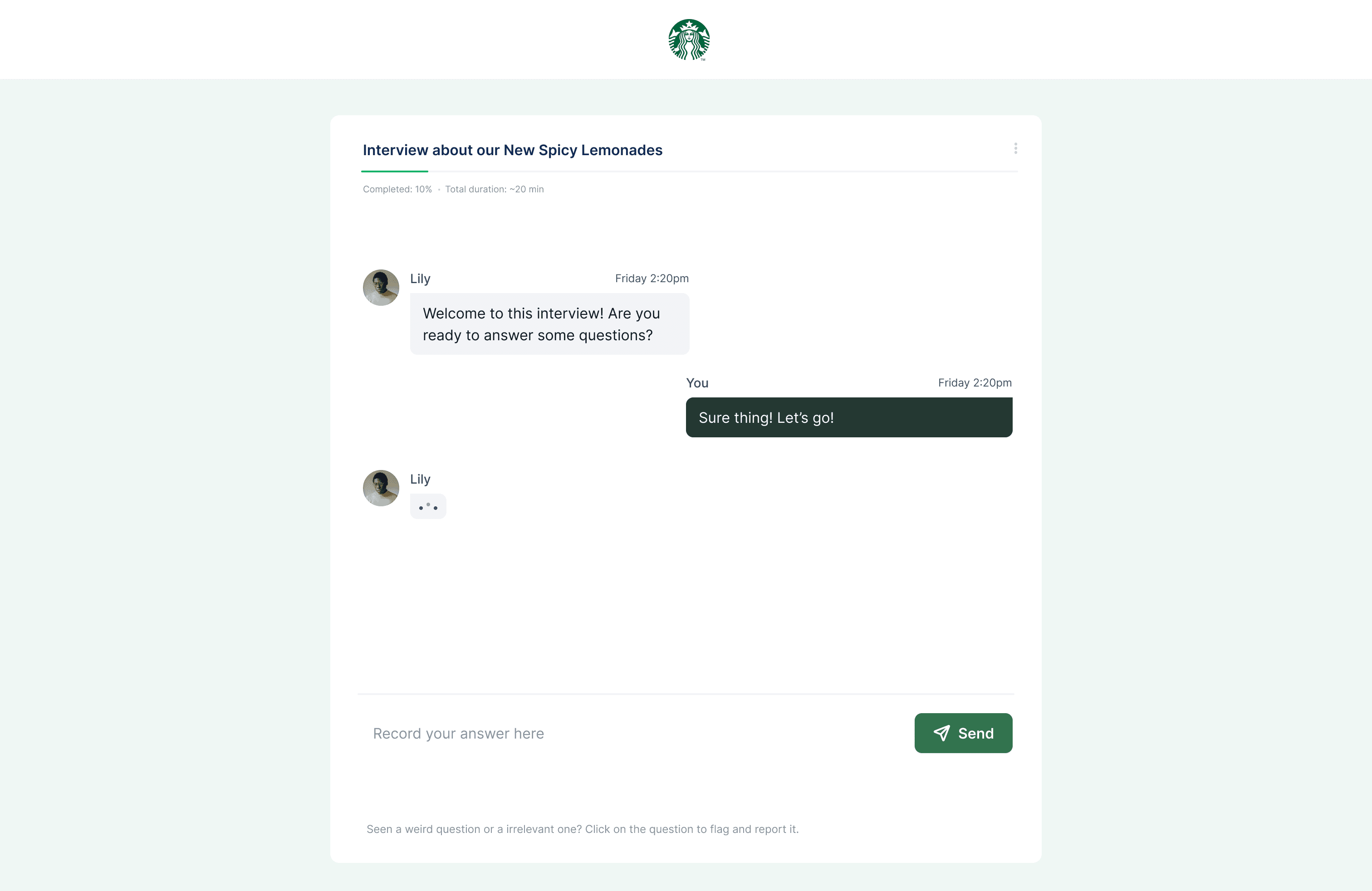 Starbucks branding example